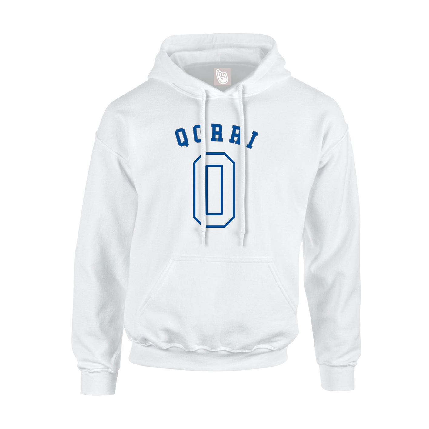Hoodie — Shirsey Arch in White