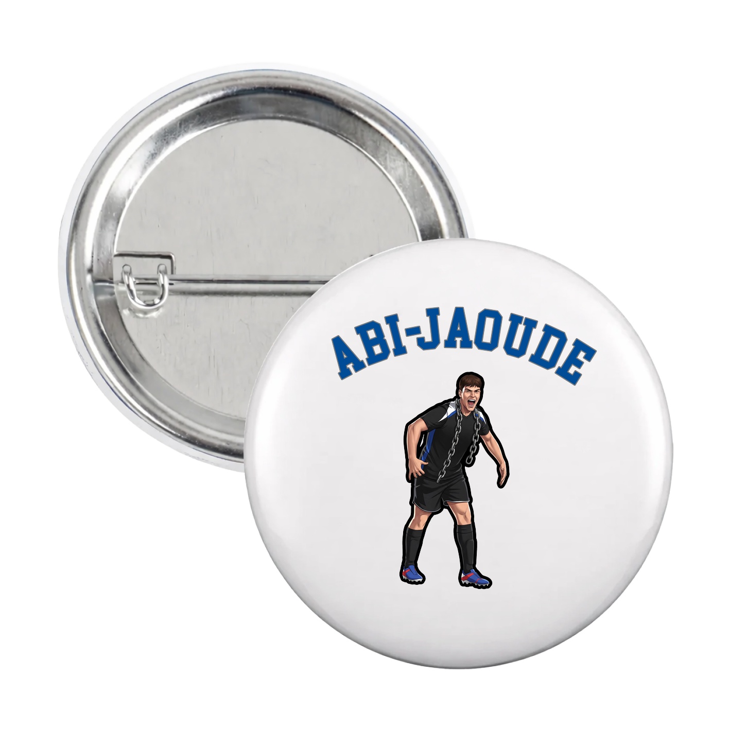 Game Day Button — Shirsey Arch in White
