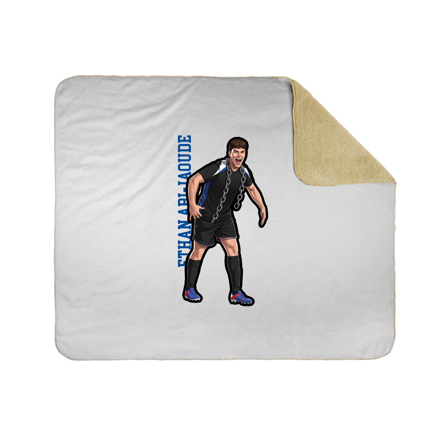 50x60 Sherpa Lined Throw Blanket