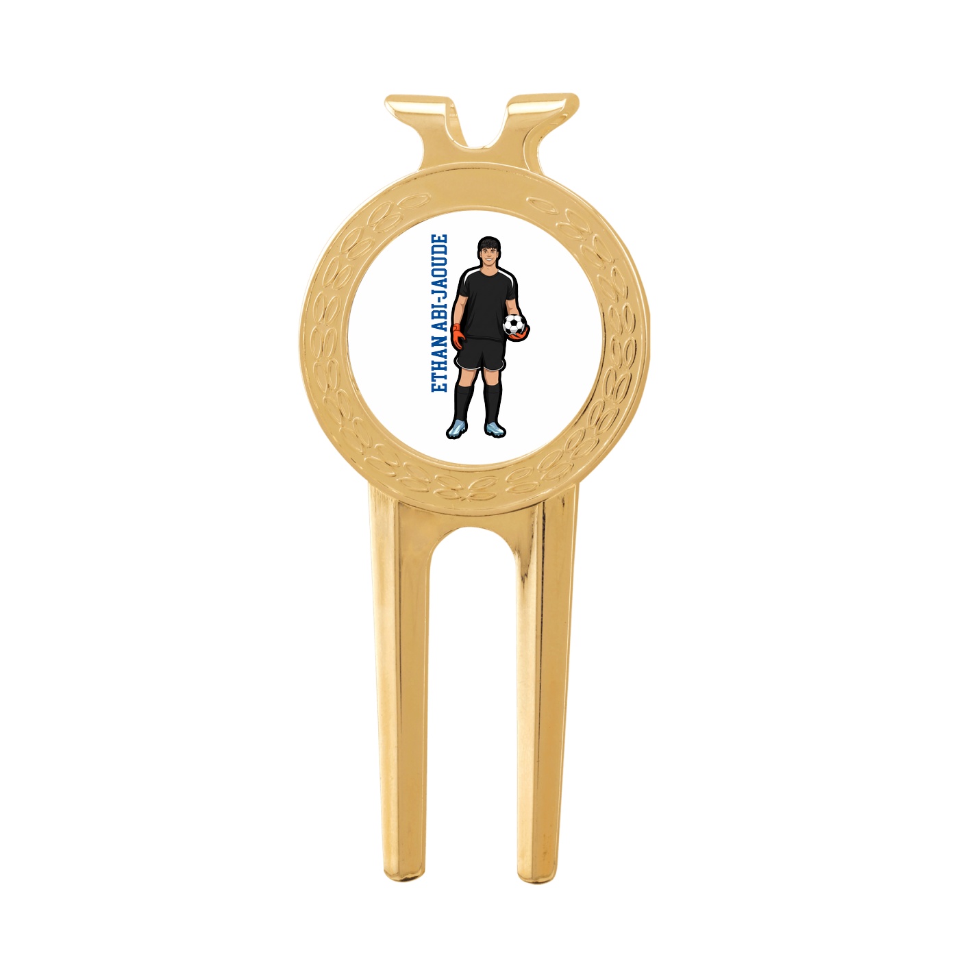Divot Tool with Ball Marker — Name Vertical in Classic