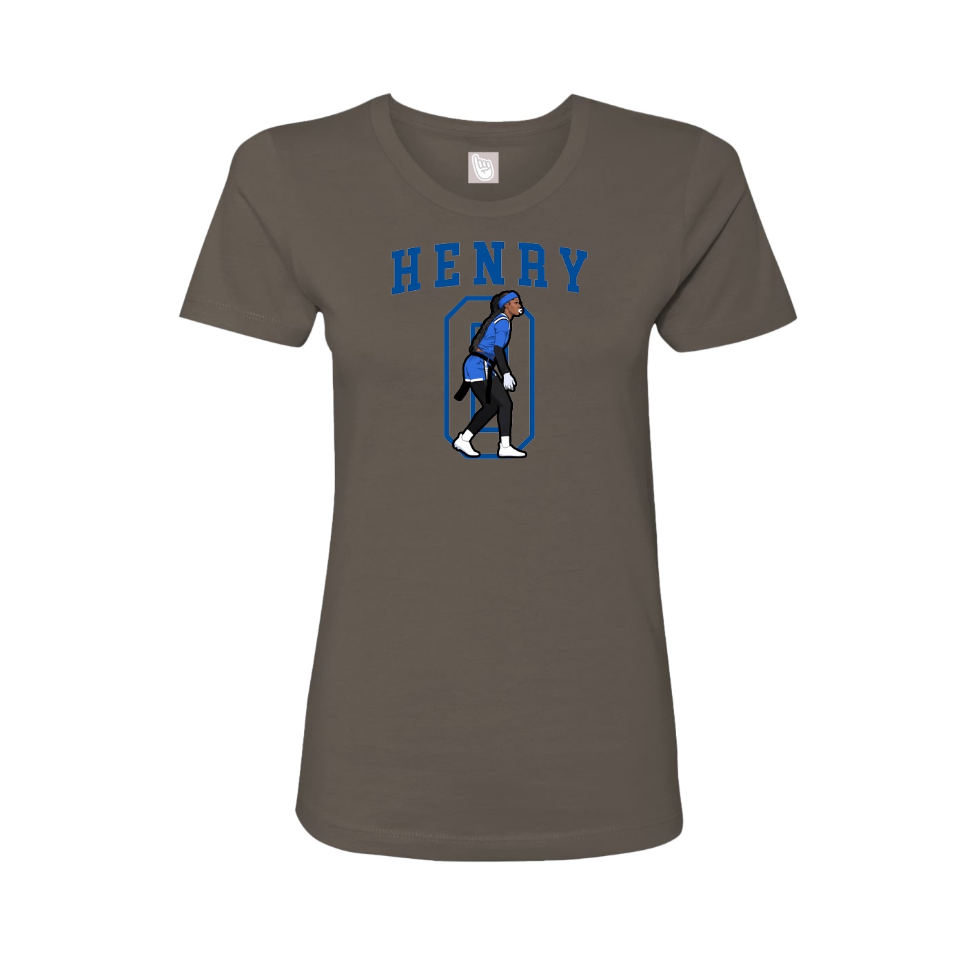 Fitted Women's Tee — Shirsey in Grey
