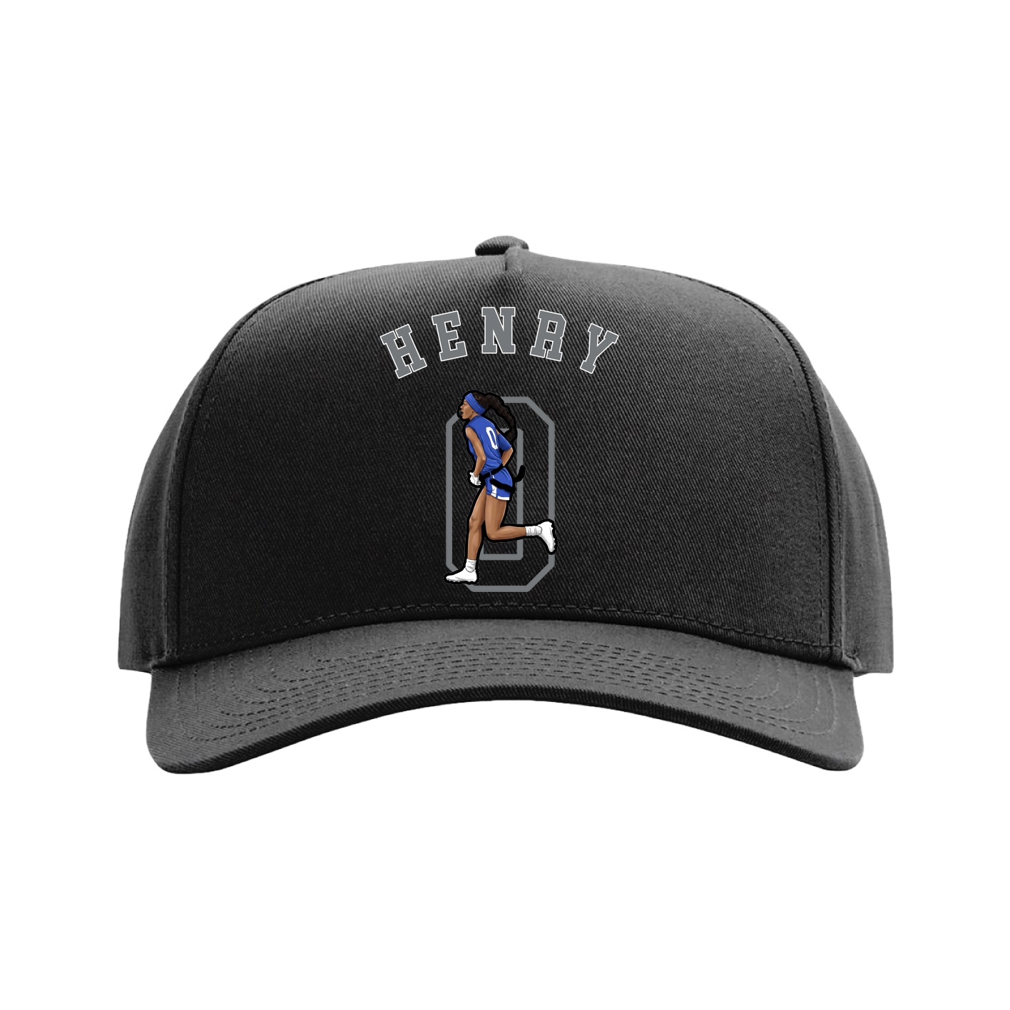 Full Fabric Five-Panel Champ Cap