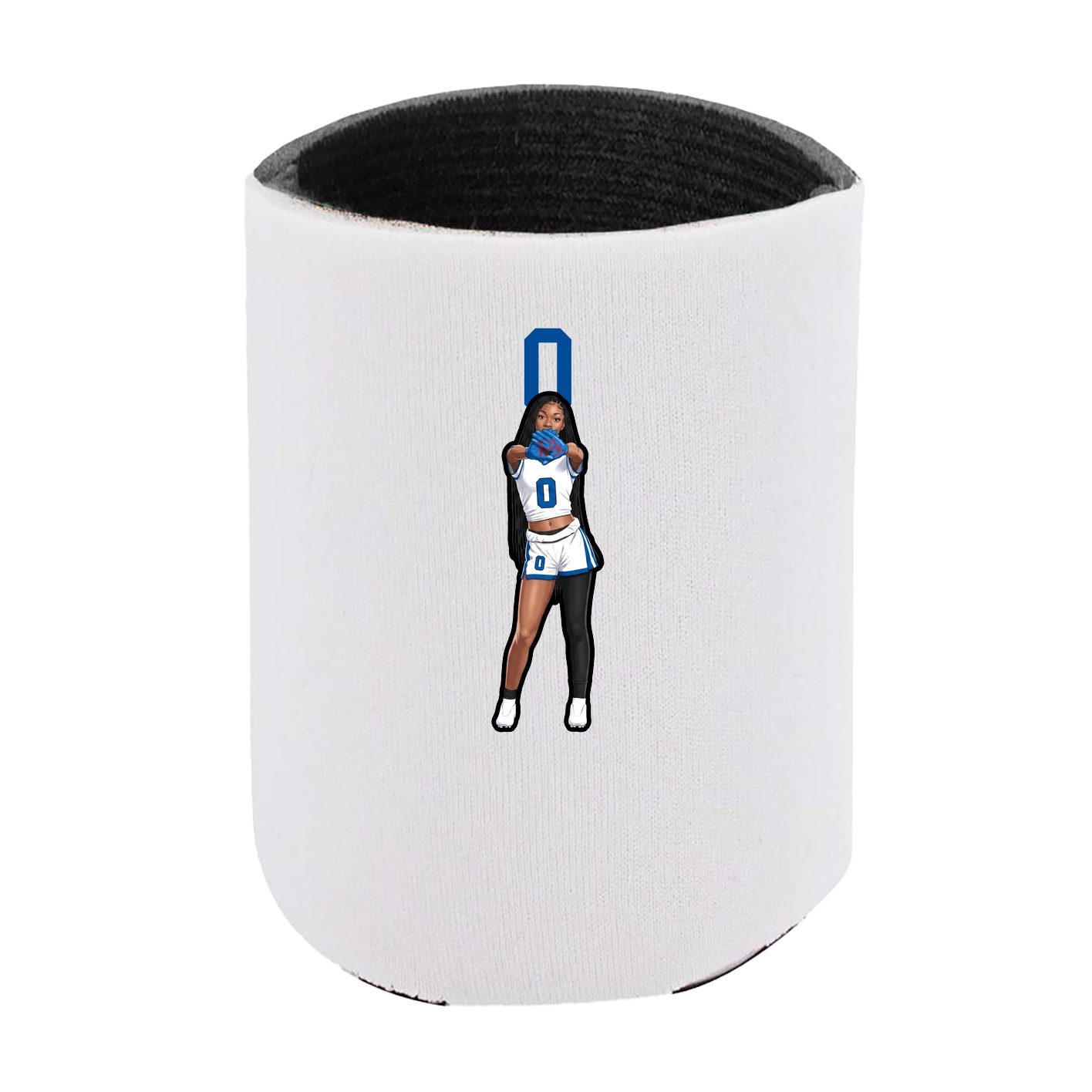 Can Holder — Number Top in White