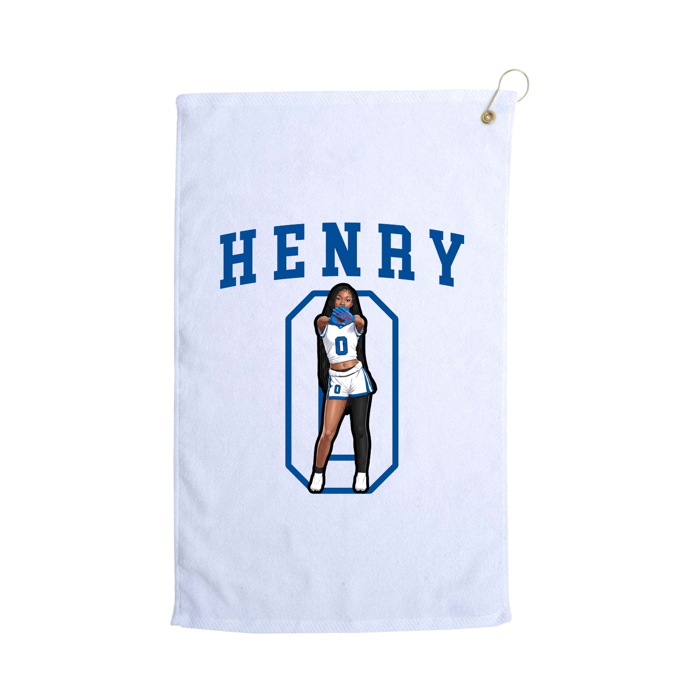 Golf Towel — Shirsey in White