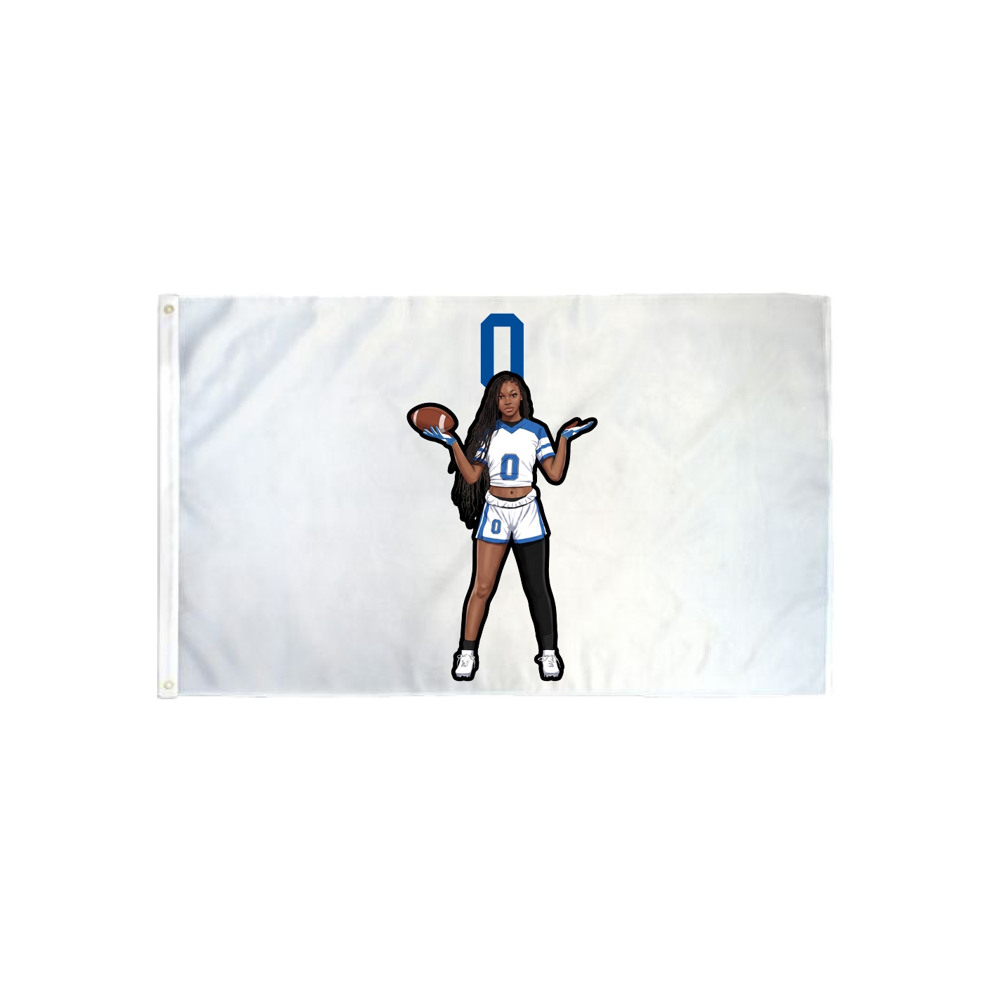 3x5 Flag — Number Top in Classic