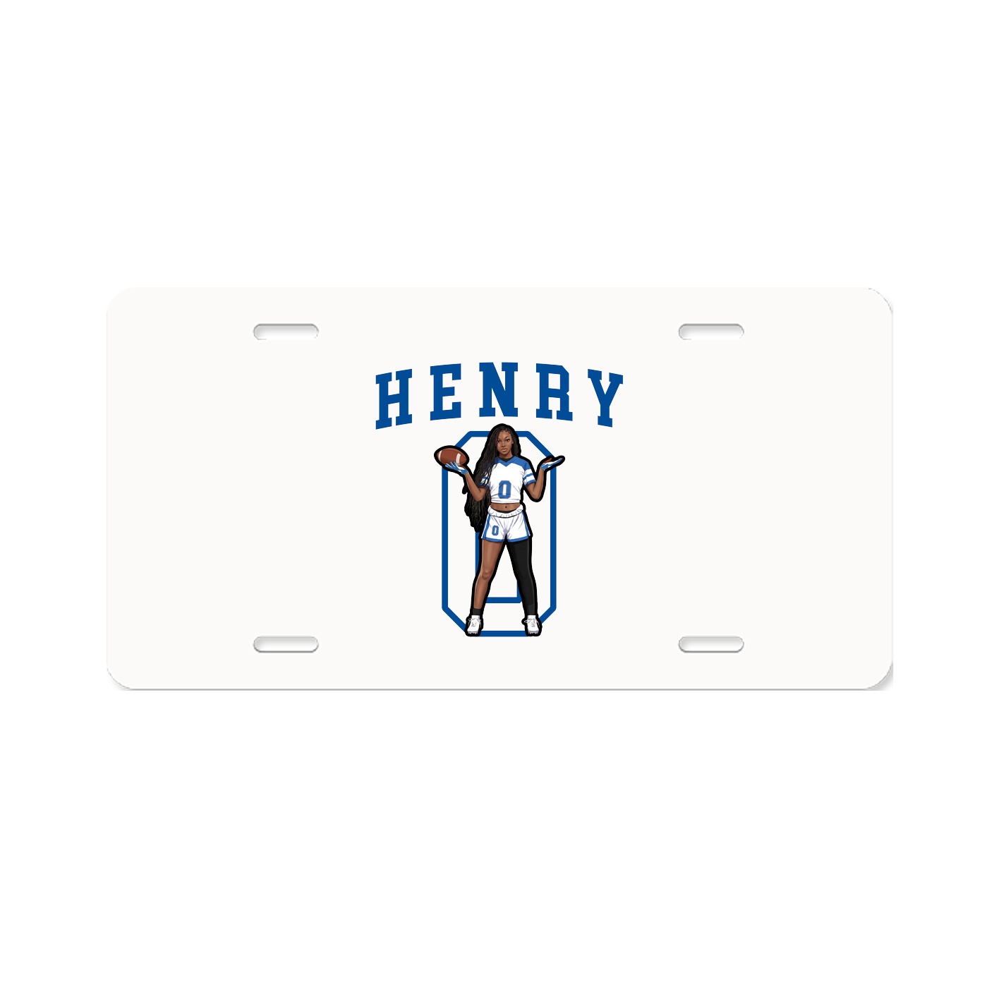 Aluminum License Plate