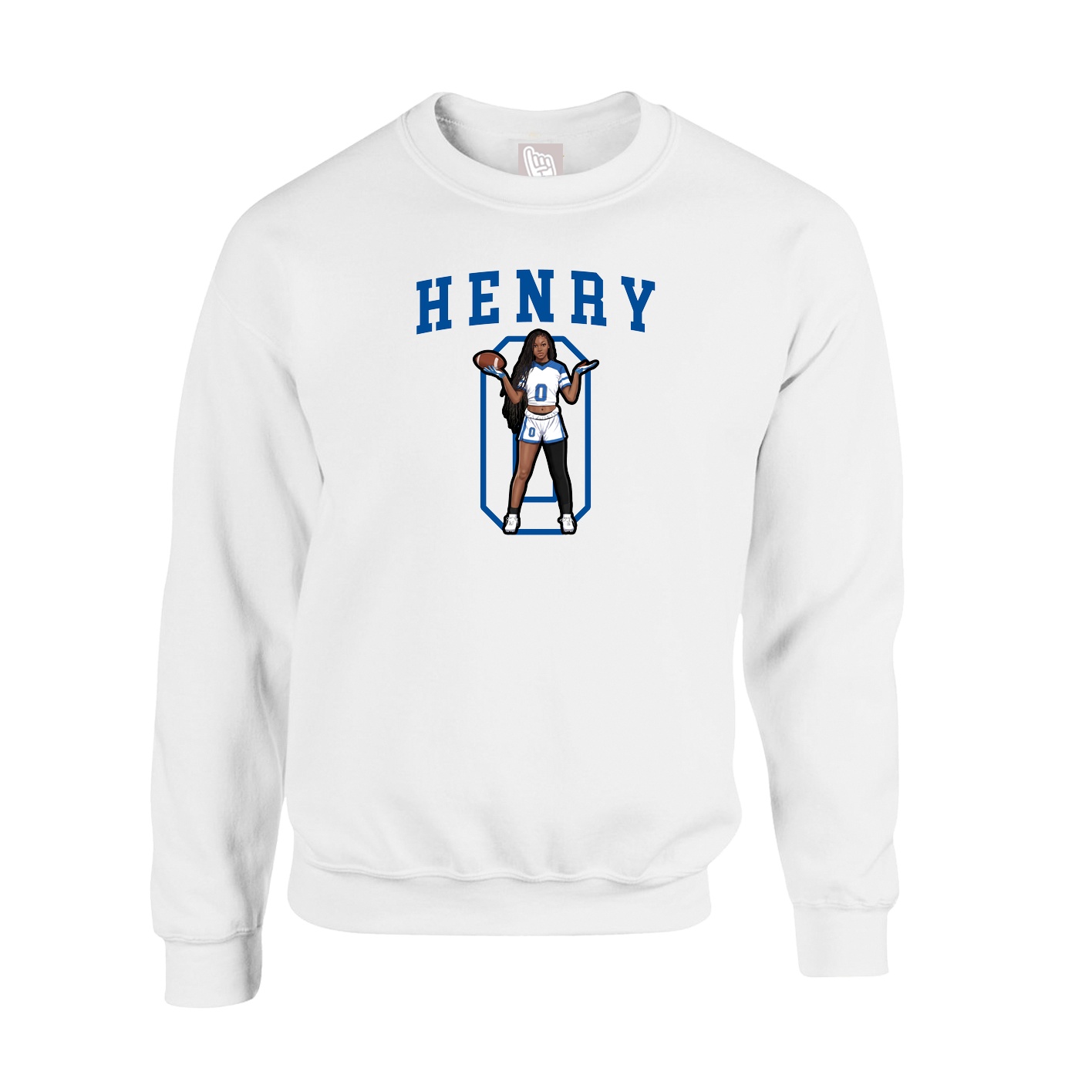 Fleece Crew — Shirsey in White