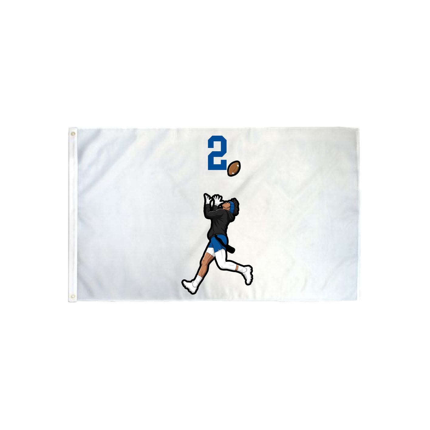3x5 Flag — Number Top in Classic