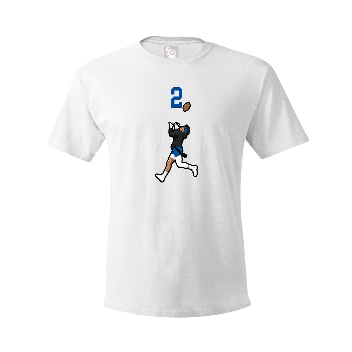 Tee — Number Top in White