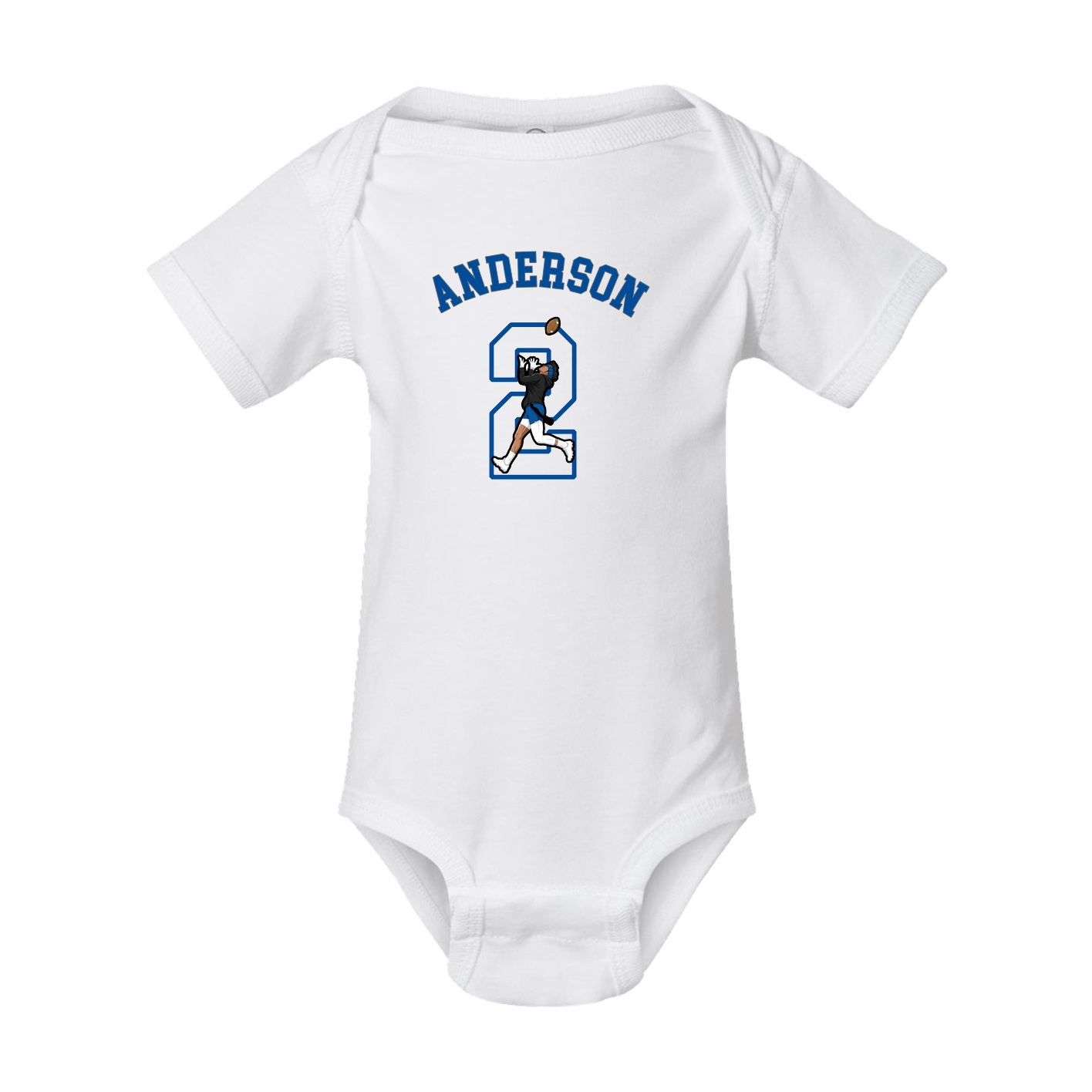 Baby Onesie — Shirsey Arch in White