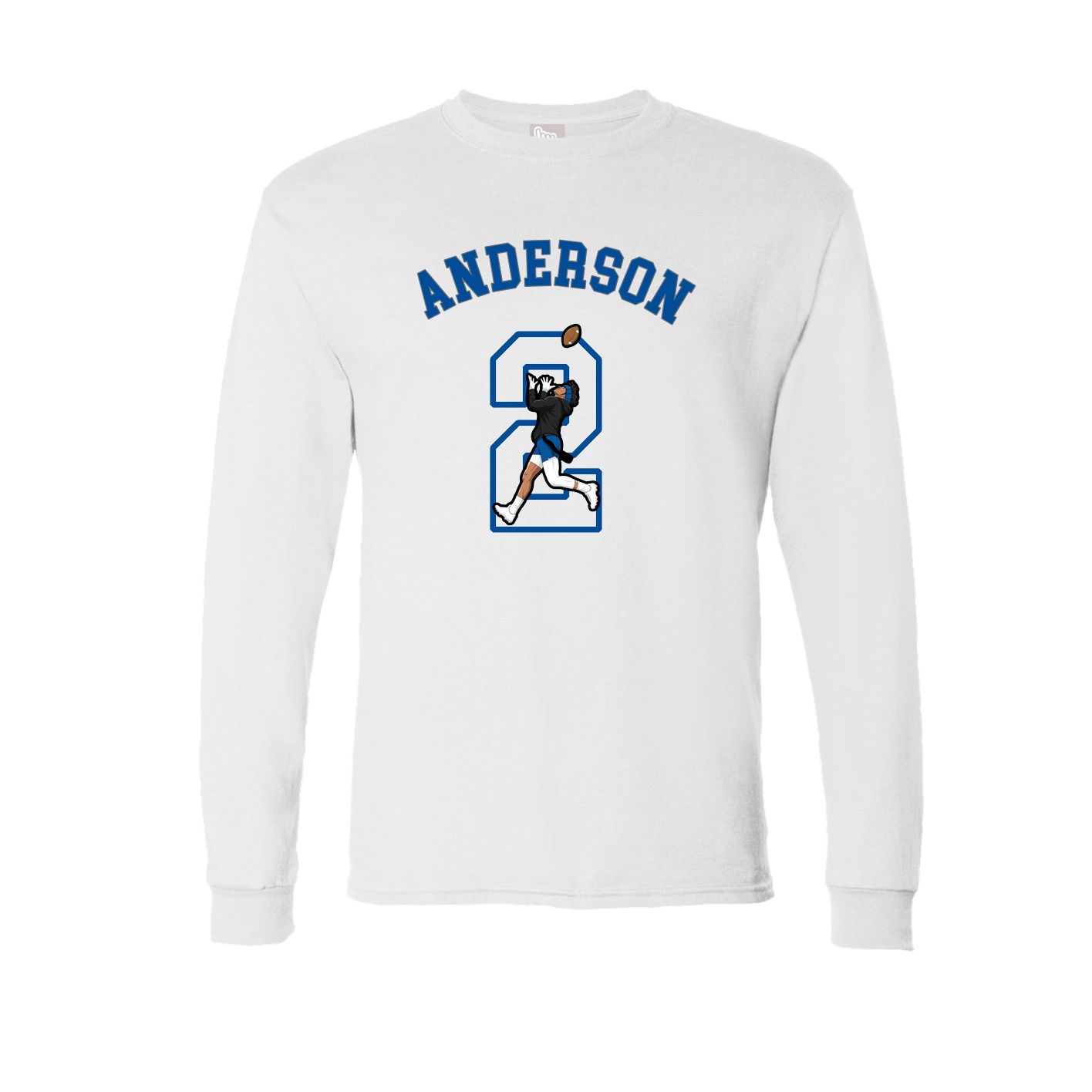 Long Sleeve Tee — Shirsey Arch in White