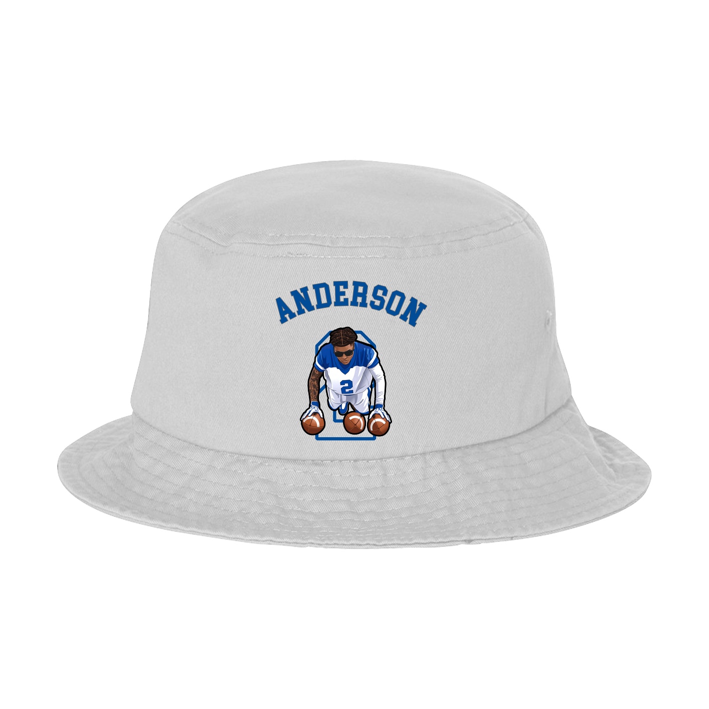 Bucket Cap — Shirsey Arch in White
