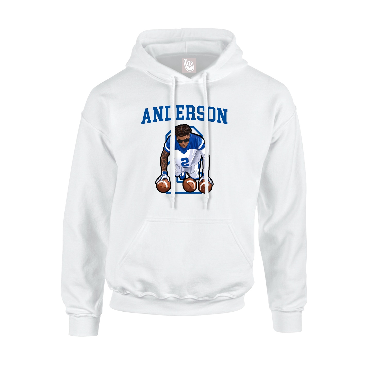 Youth Hoodie — Shirsey in White