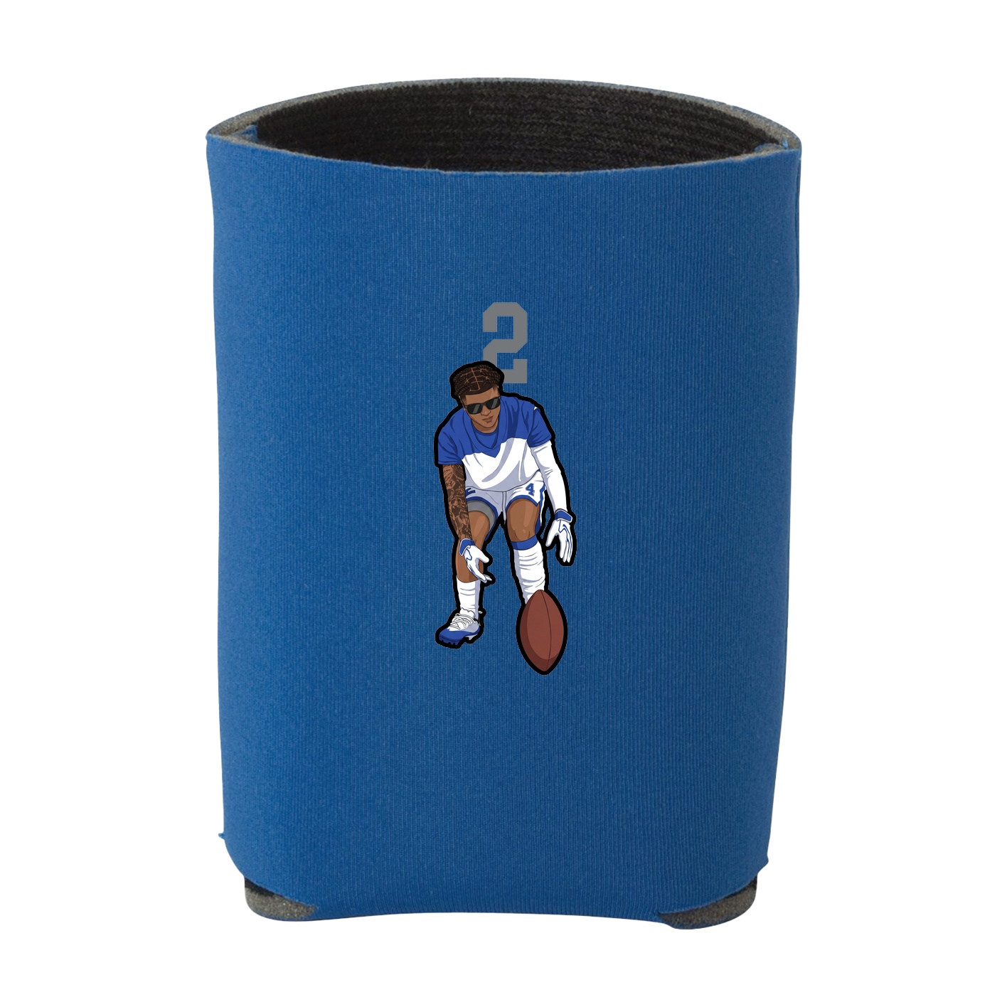 Can Holder — Number Top in Royal