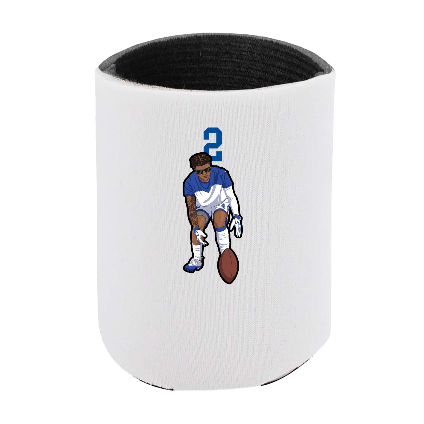 Can Holder — Number Top in White