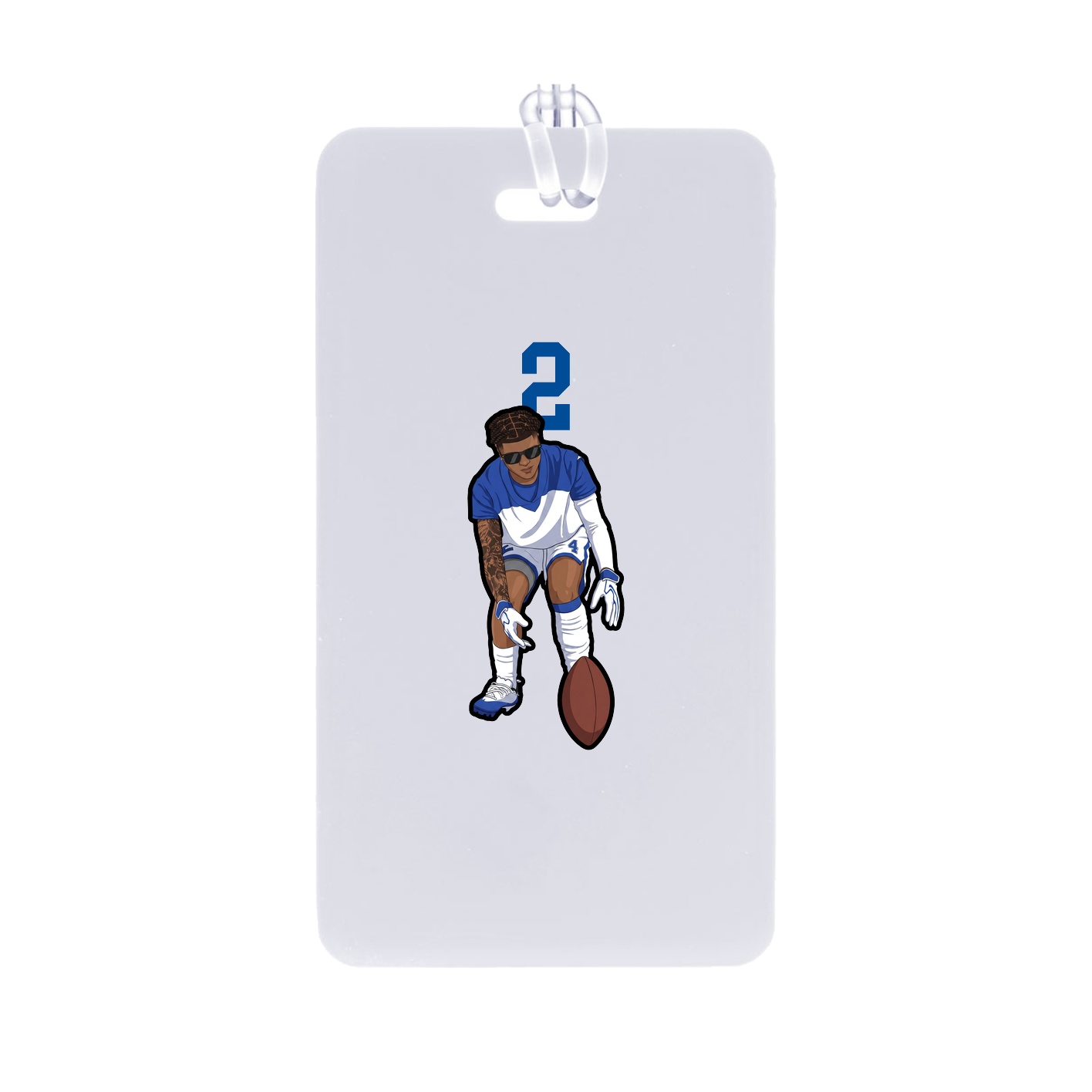 Bag Tag — Number Top in Classic
