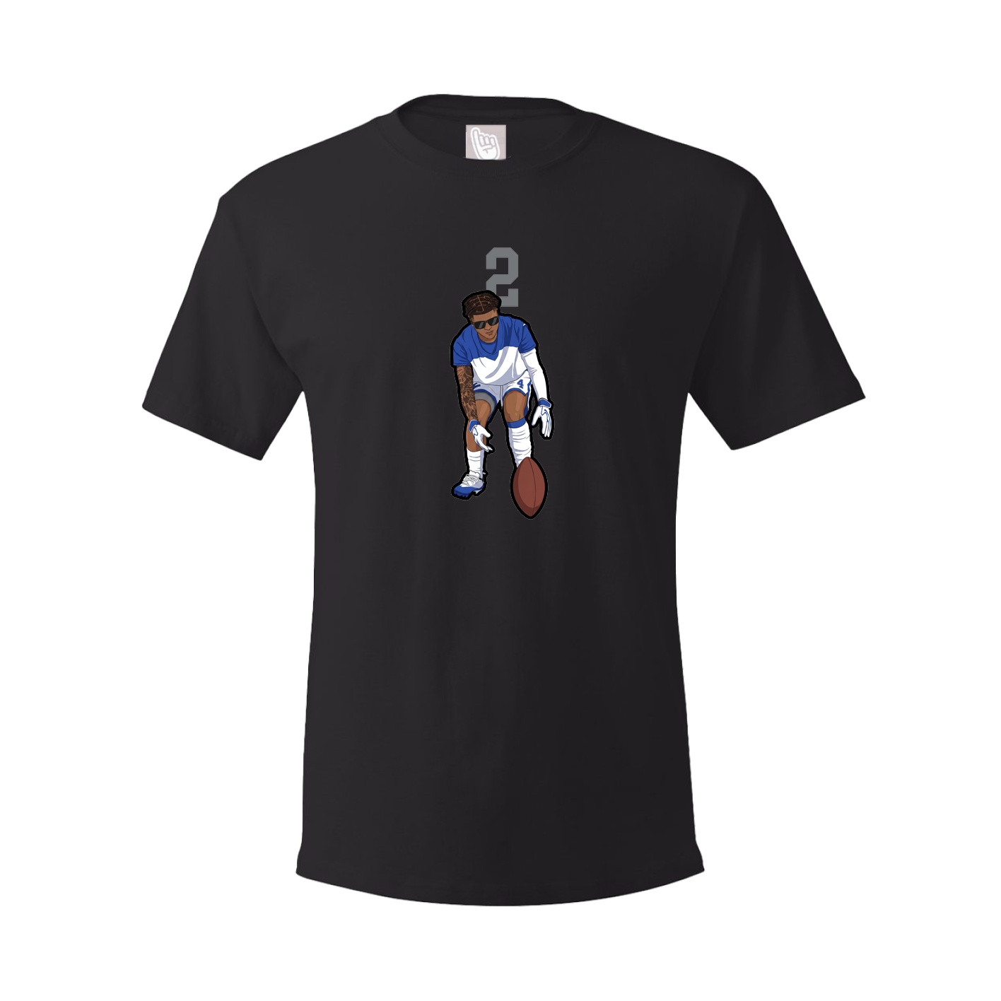 Tee — Number Top in Black