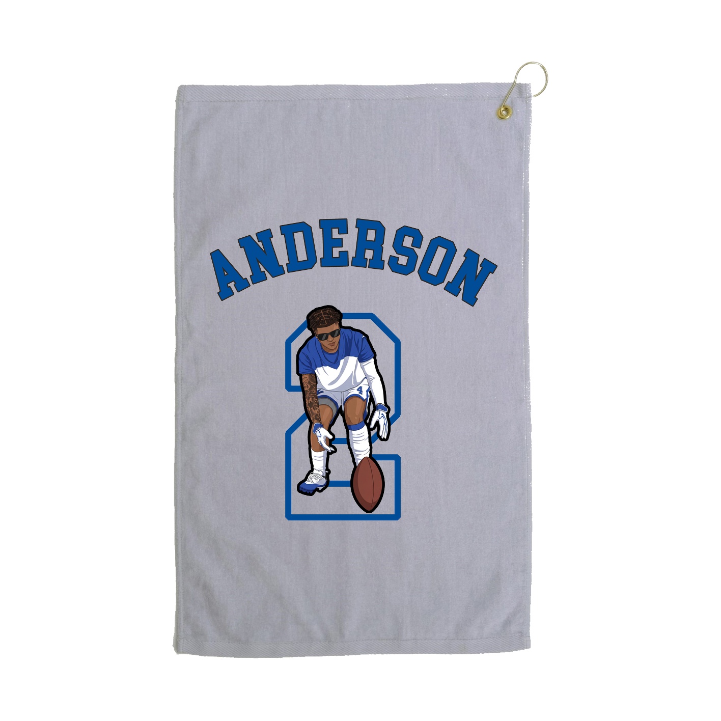 Golf Towel — Shirsey Arch in Grey