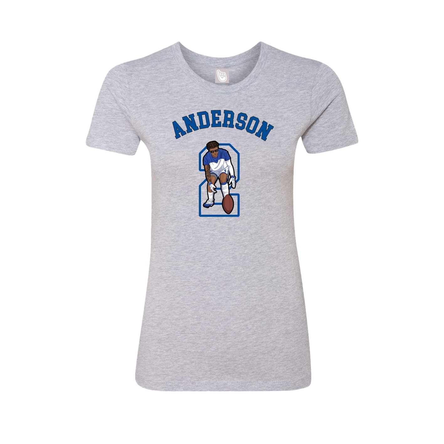 Womens Tee — Shirsey Arch in Grey