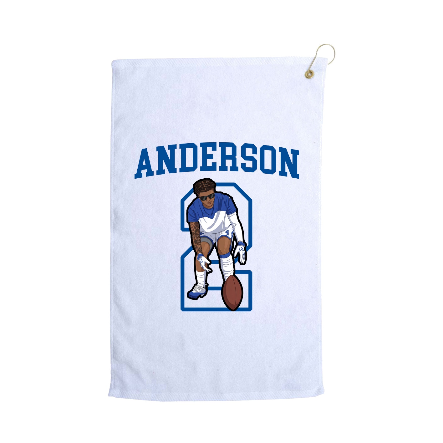 Golf Towel — Shirsey in White