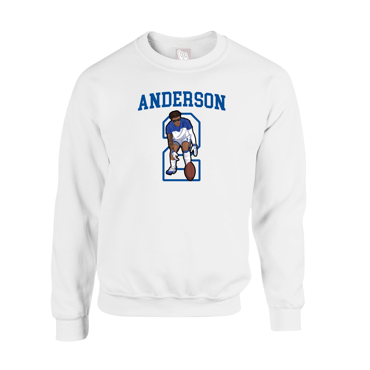Fleece Crew — Shirsey in White