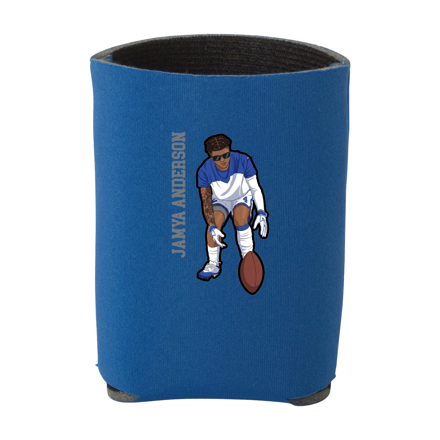 Can Holder — Name Vertical in Royal