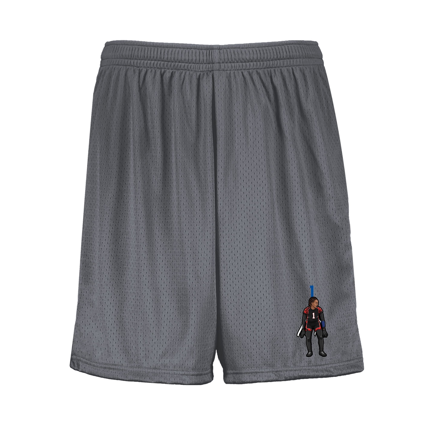 Shorts — Number Top in Grey