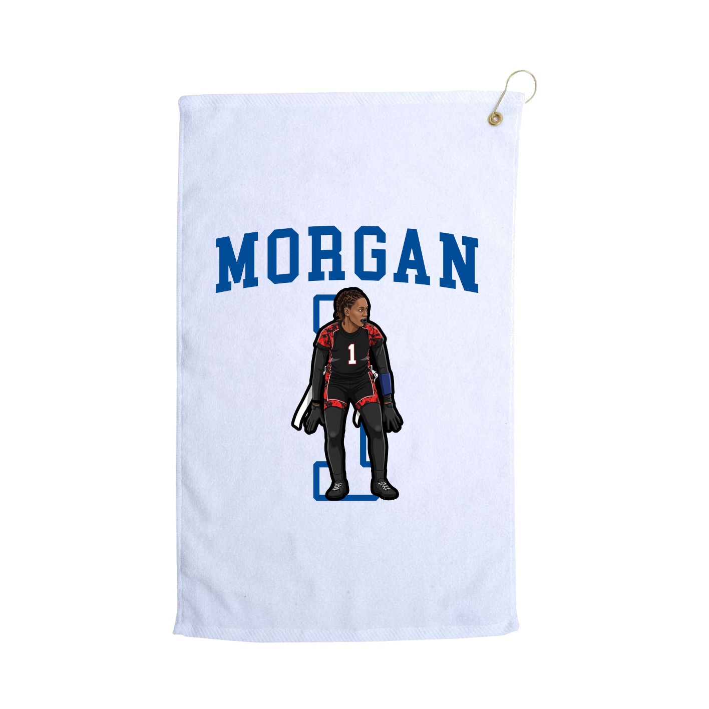 Golf Towel — Shirsey in White