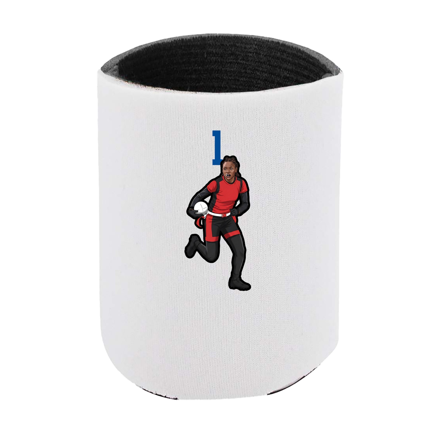 Can Holder — Number Top in White