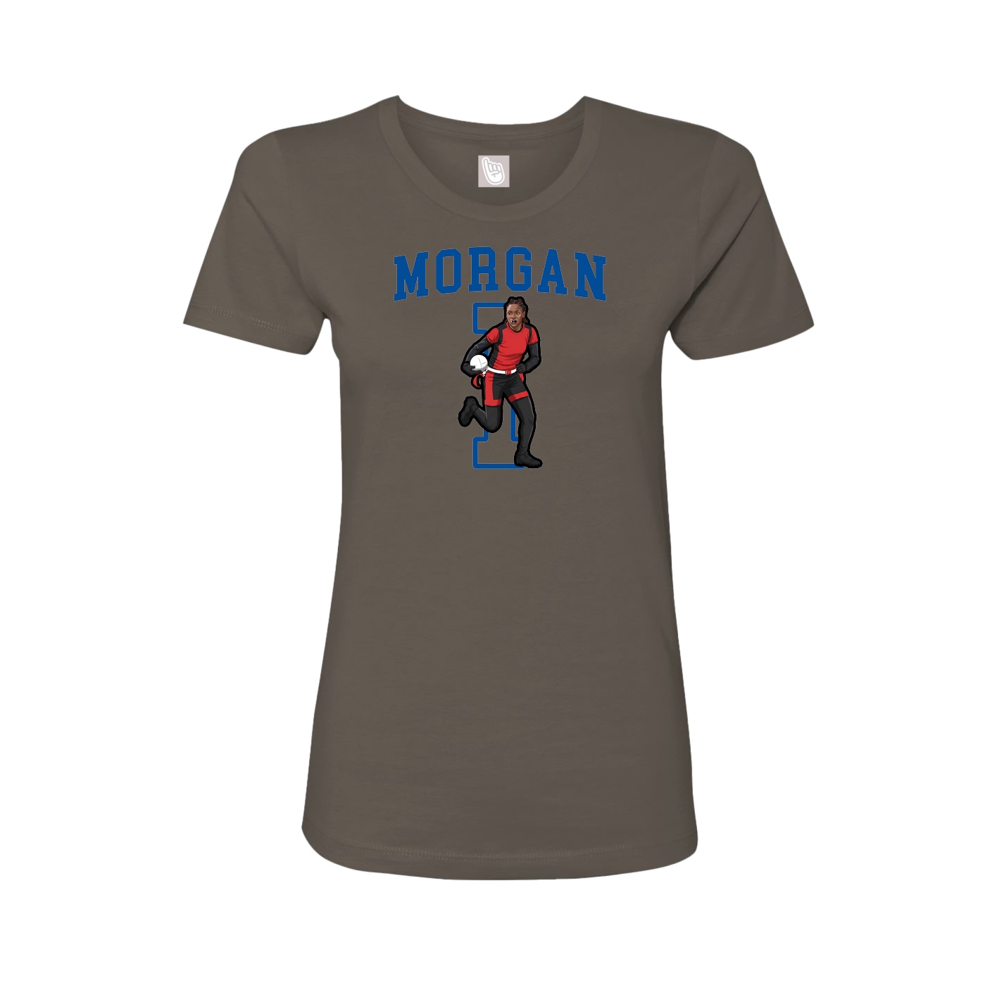 Fitted Women's Tee — Shirsey in Grey