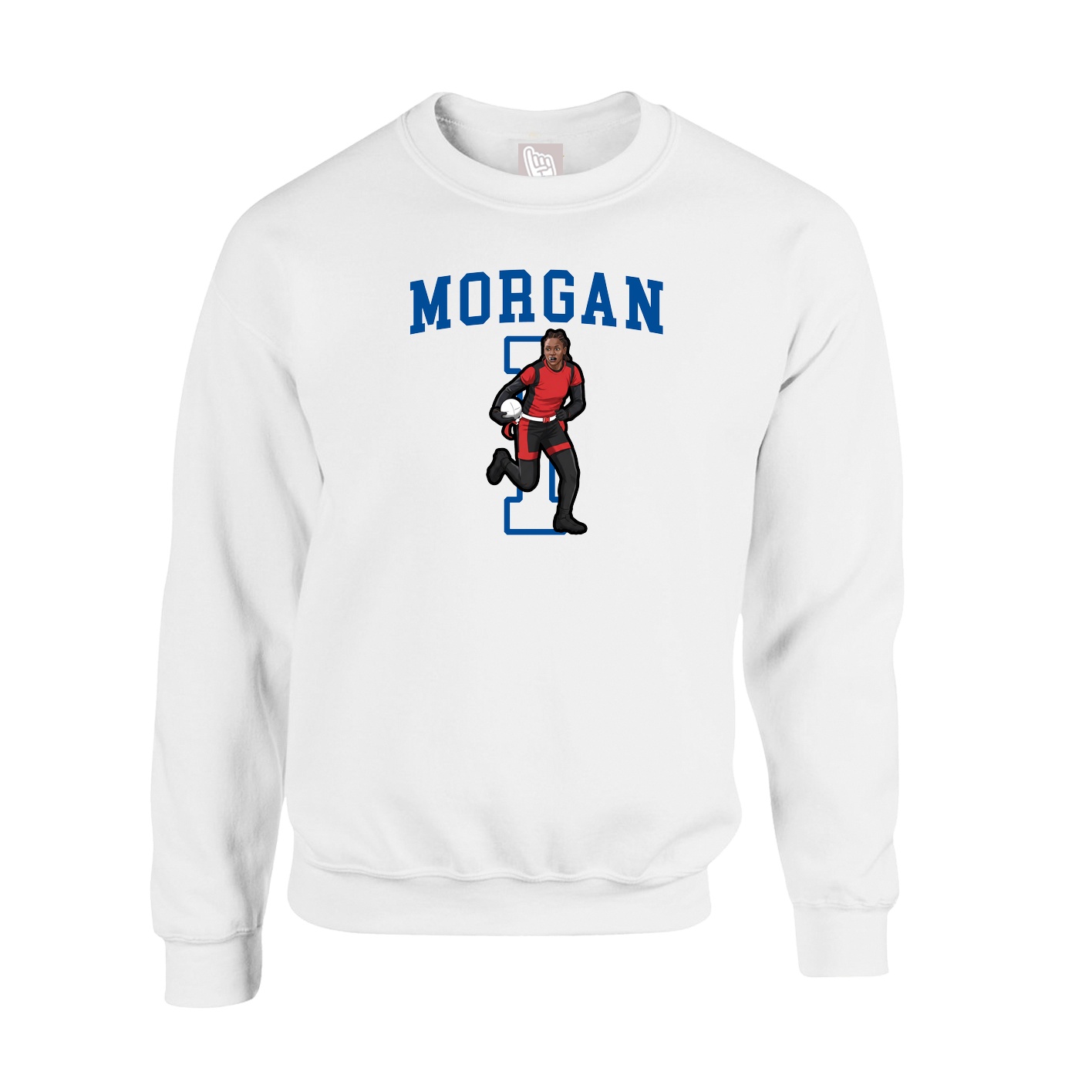 Fleece Crew — Shirsey in White