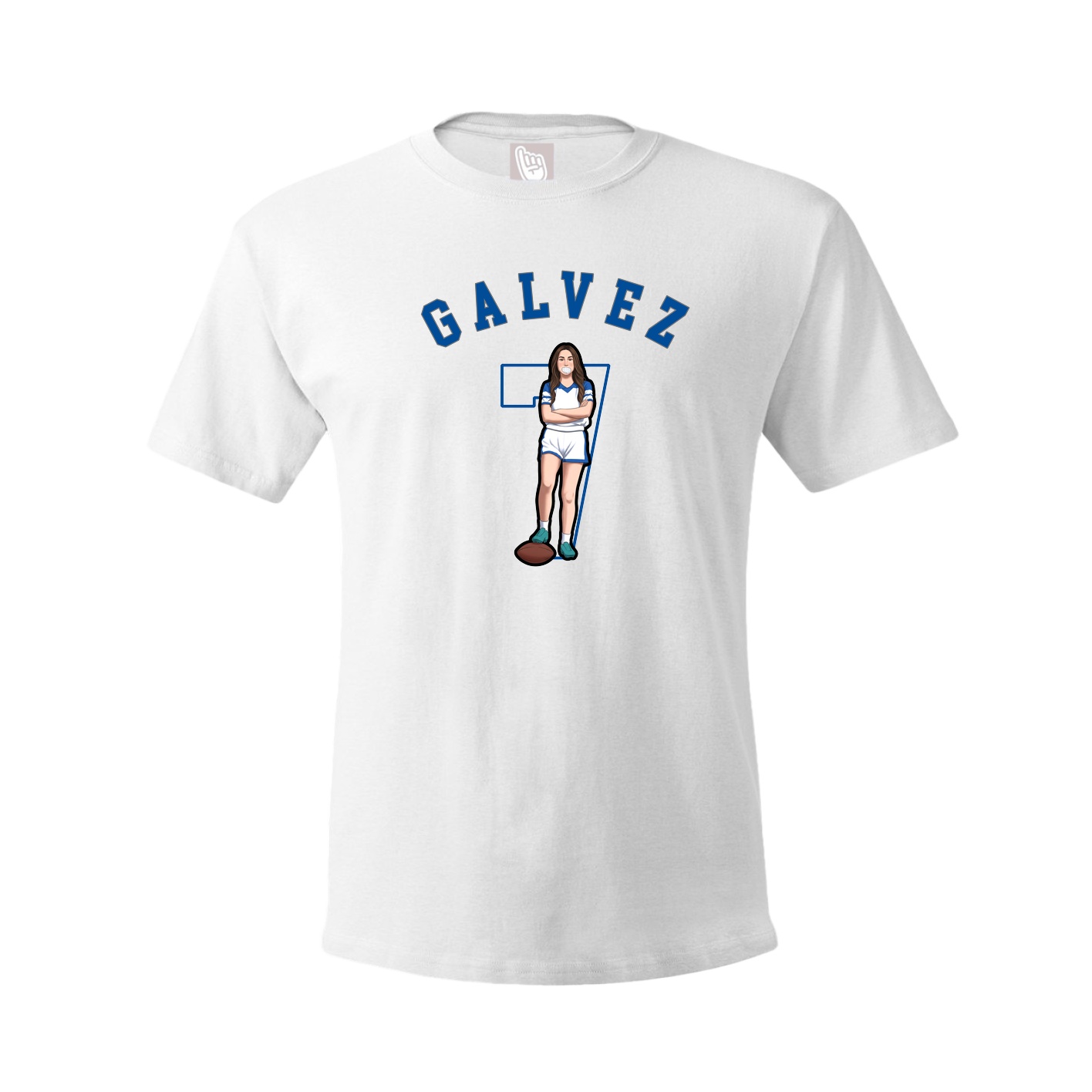 Youth Tee — Shirsey Arch in White