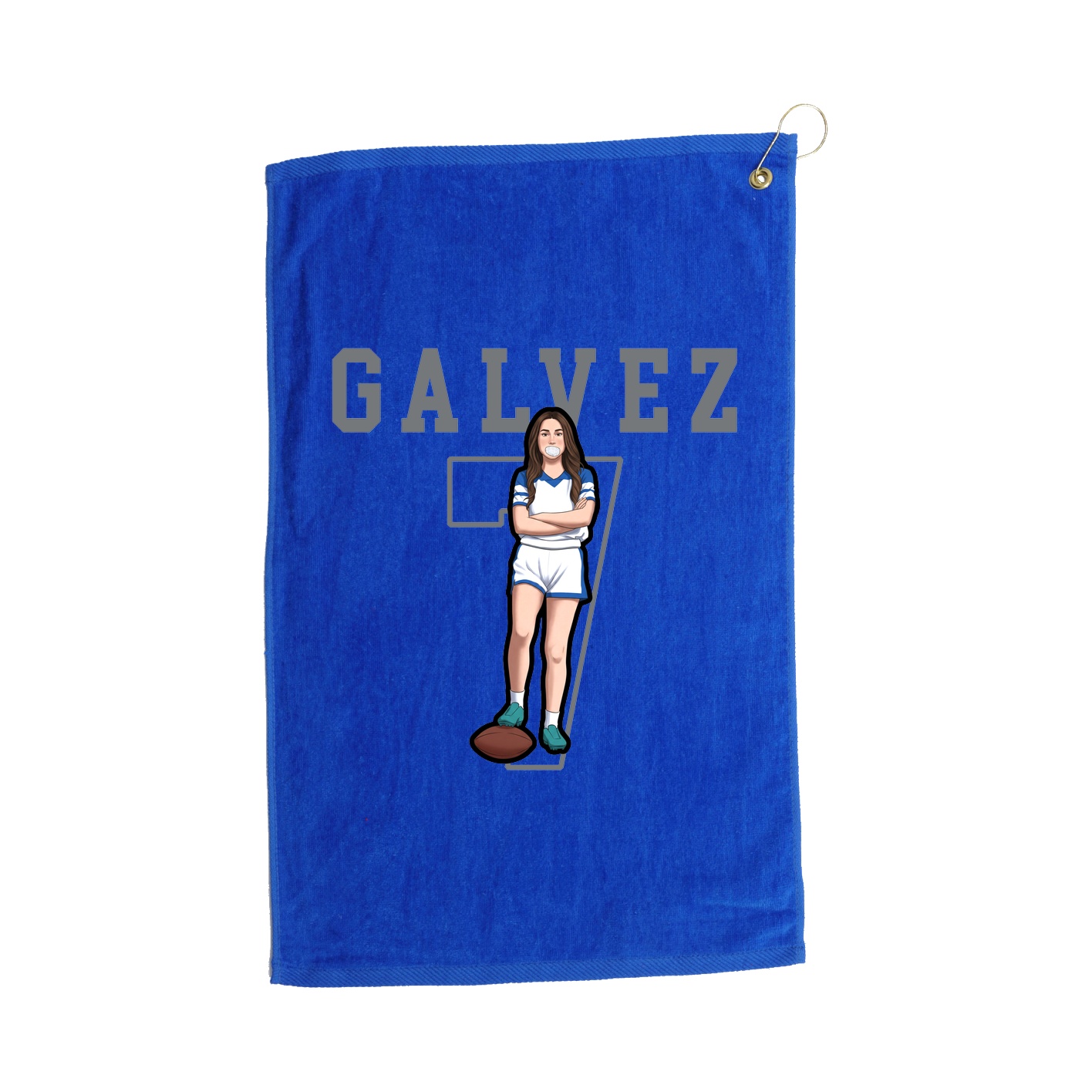 Golf Towel — Shirsey in Royal