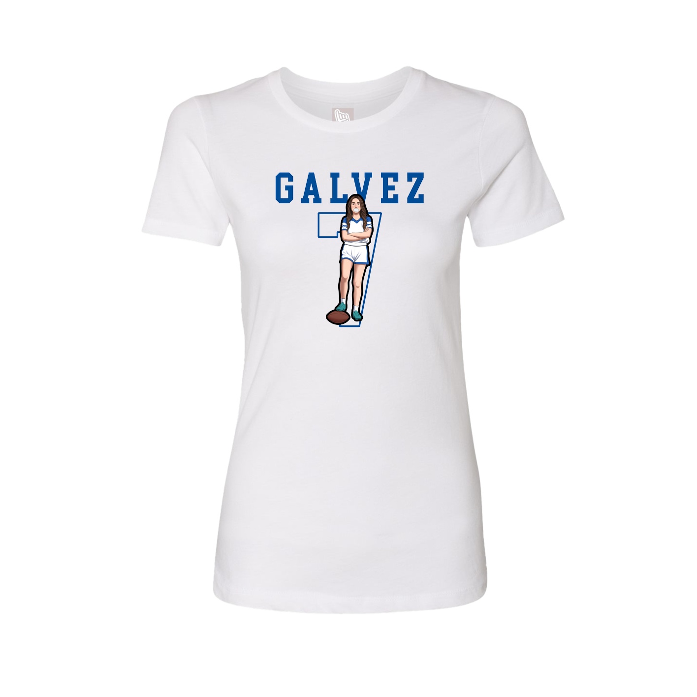 Fitted Women's Tee — Shirsey in White