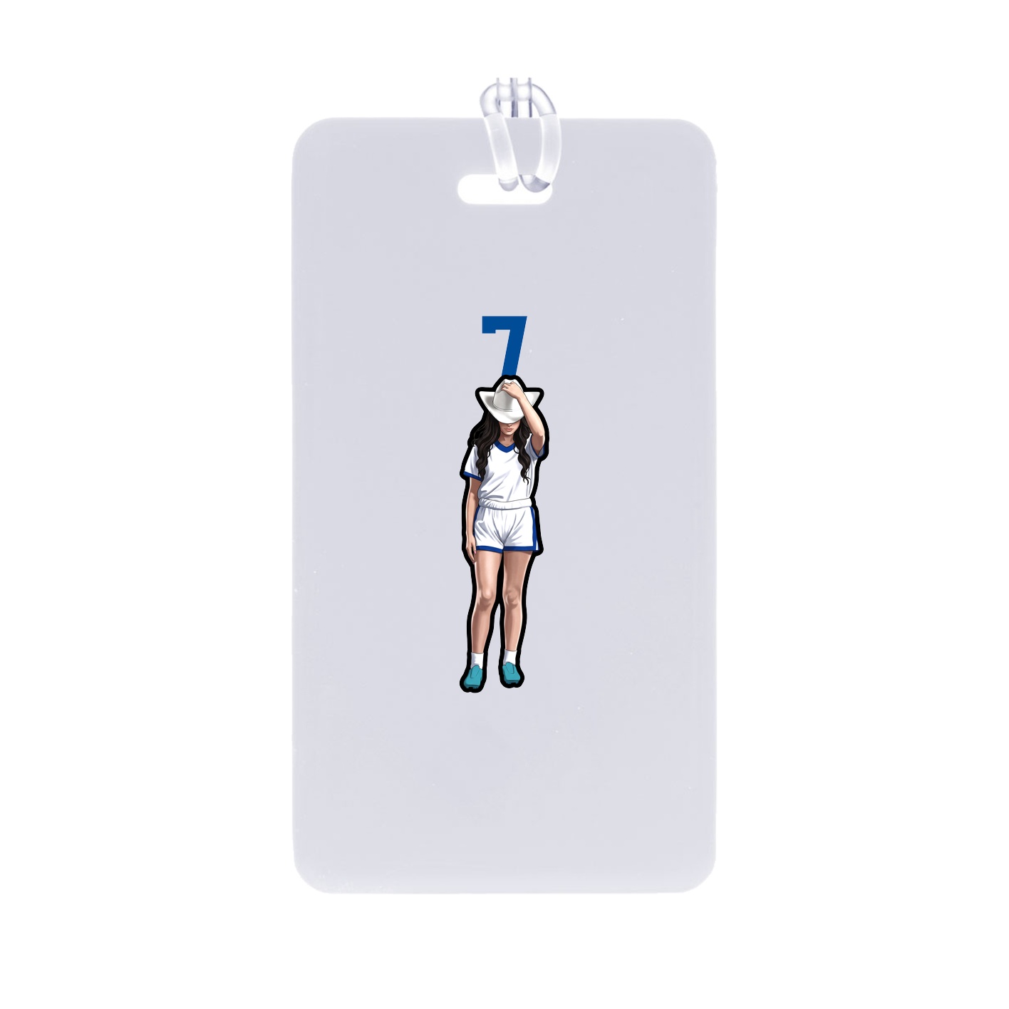 Bag Tag — Number Top in Classic