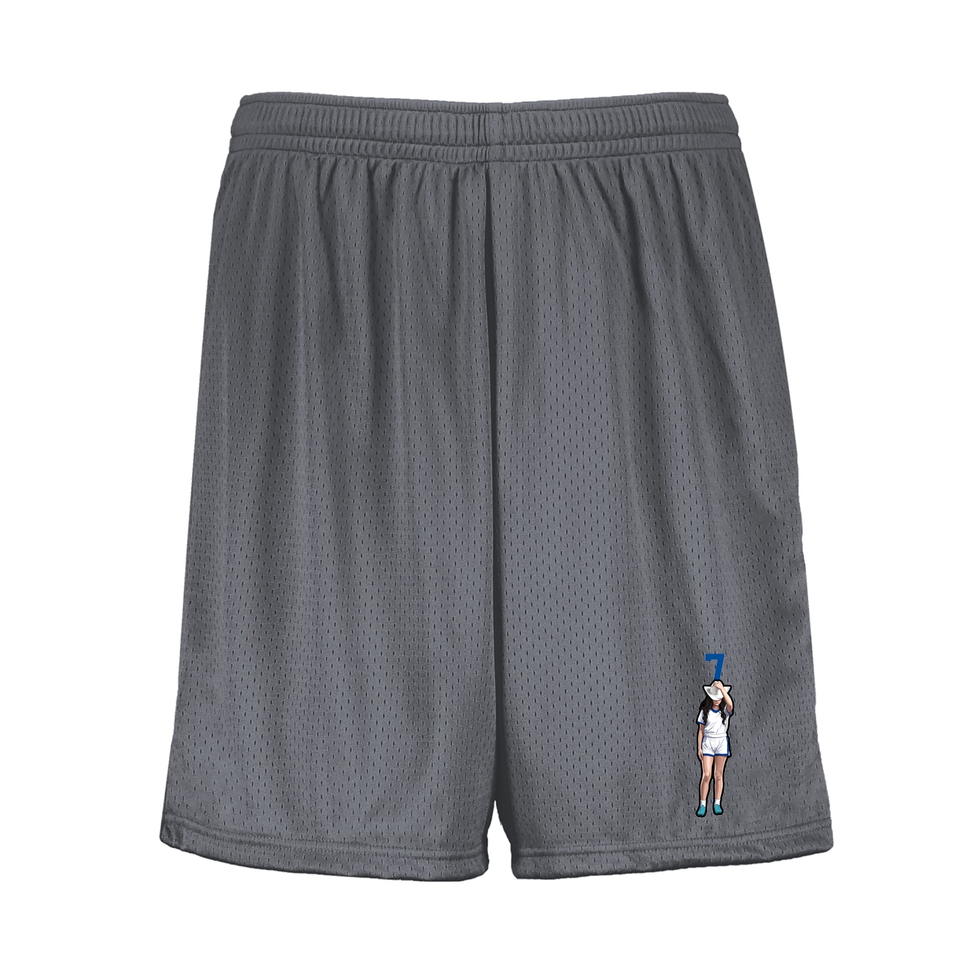 Shorts — Number Top in Grey