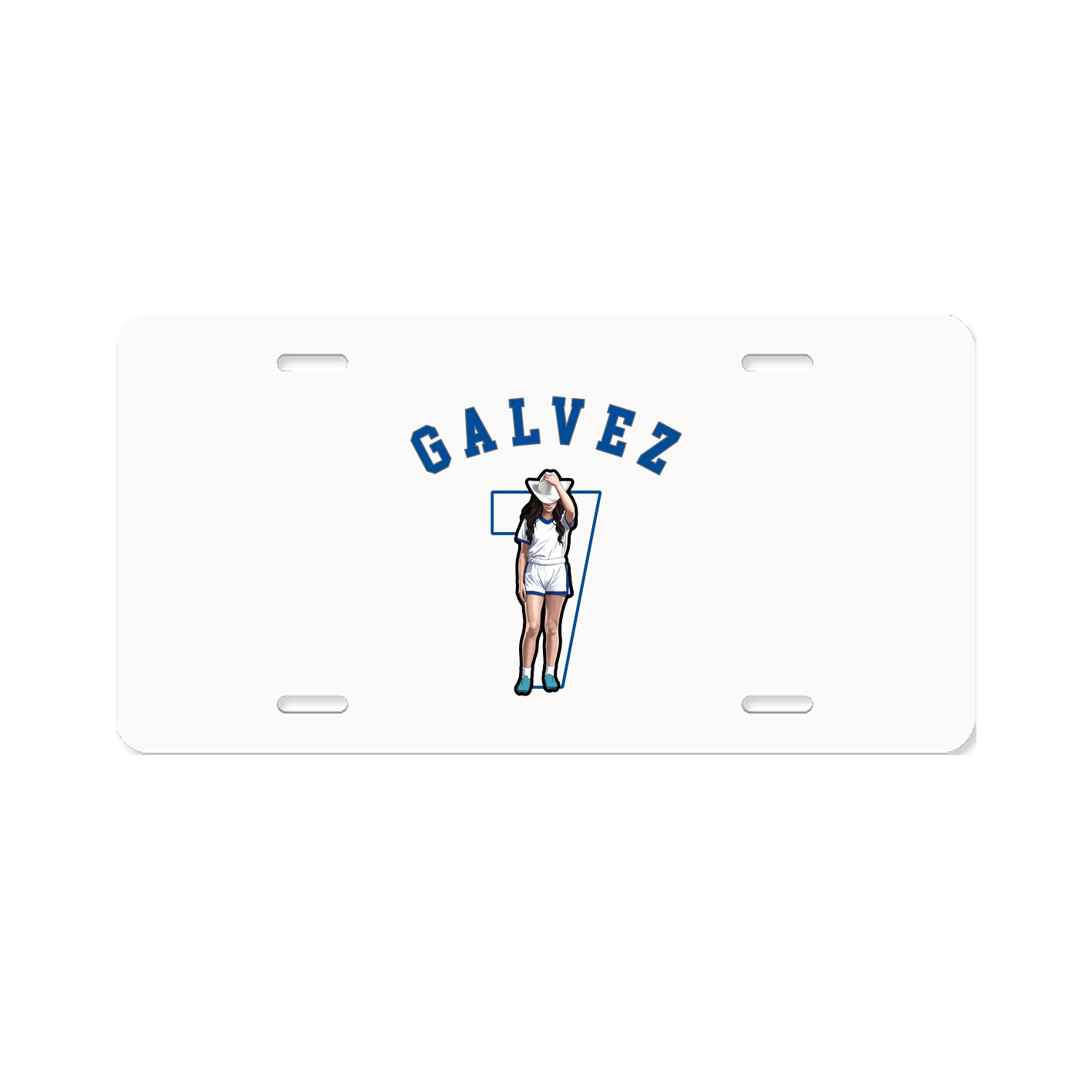 License Plate — Shirsey Arch in Classic