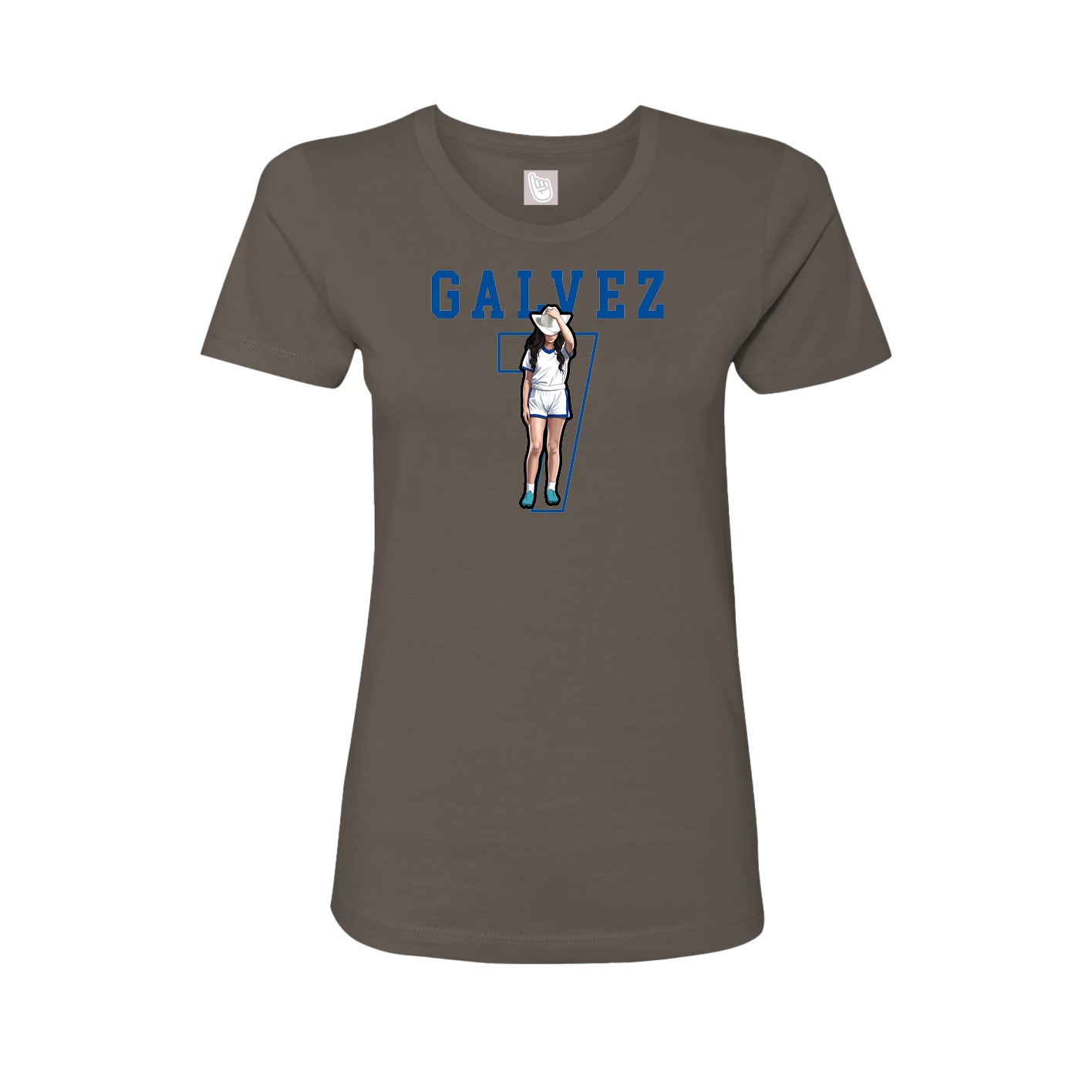 Fitted Women's Tee — Shirsey in Grey