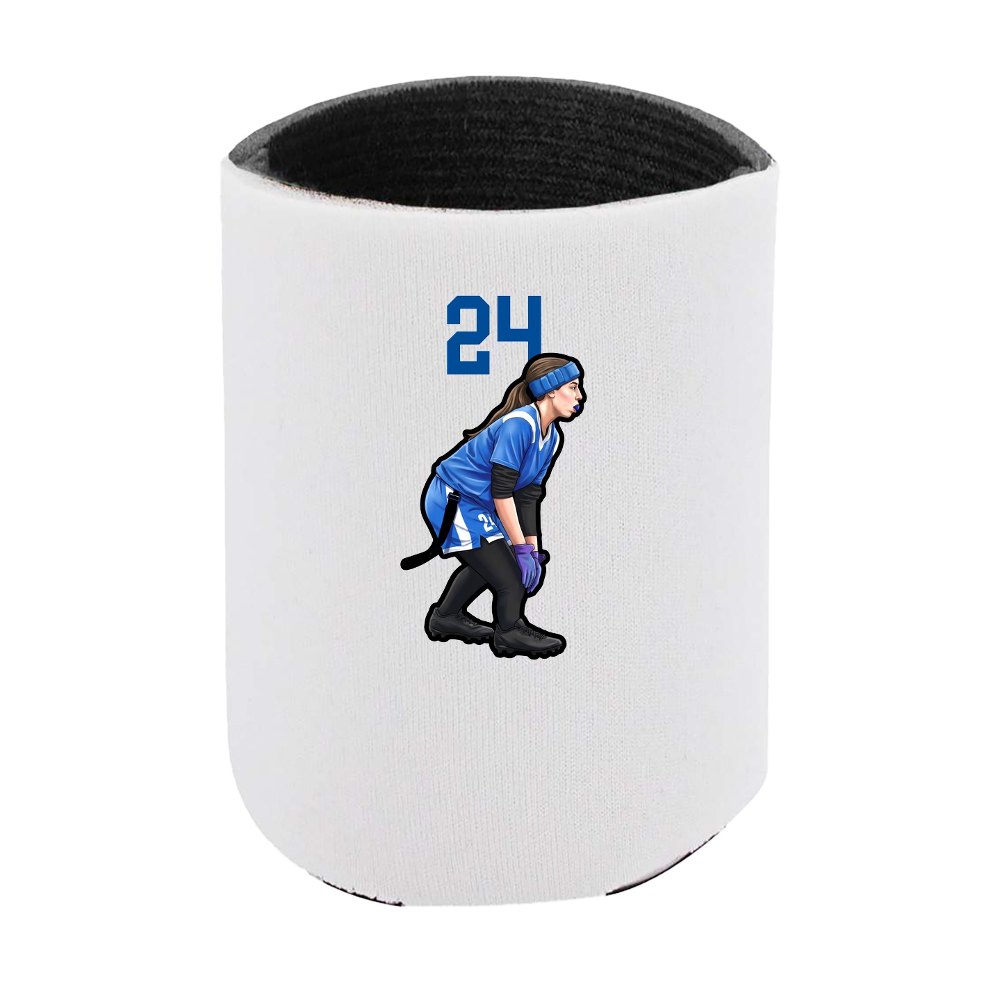 Can Holder — Number Top in White