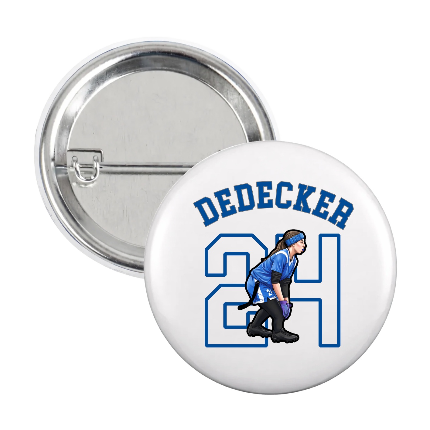 Game Day Button — Shirsey Arch in White