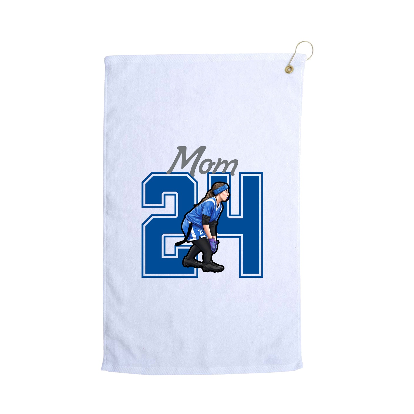 Golf Towel — Mothers Day Shirsey in White