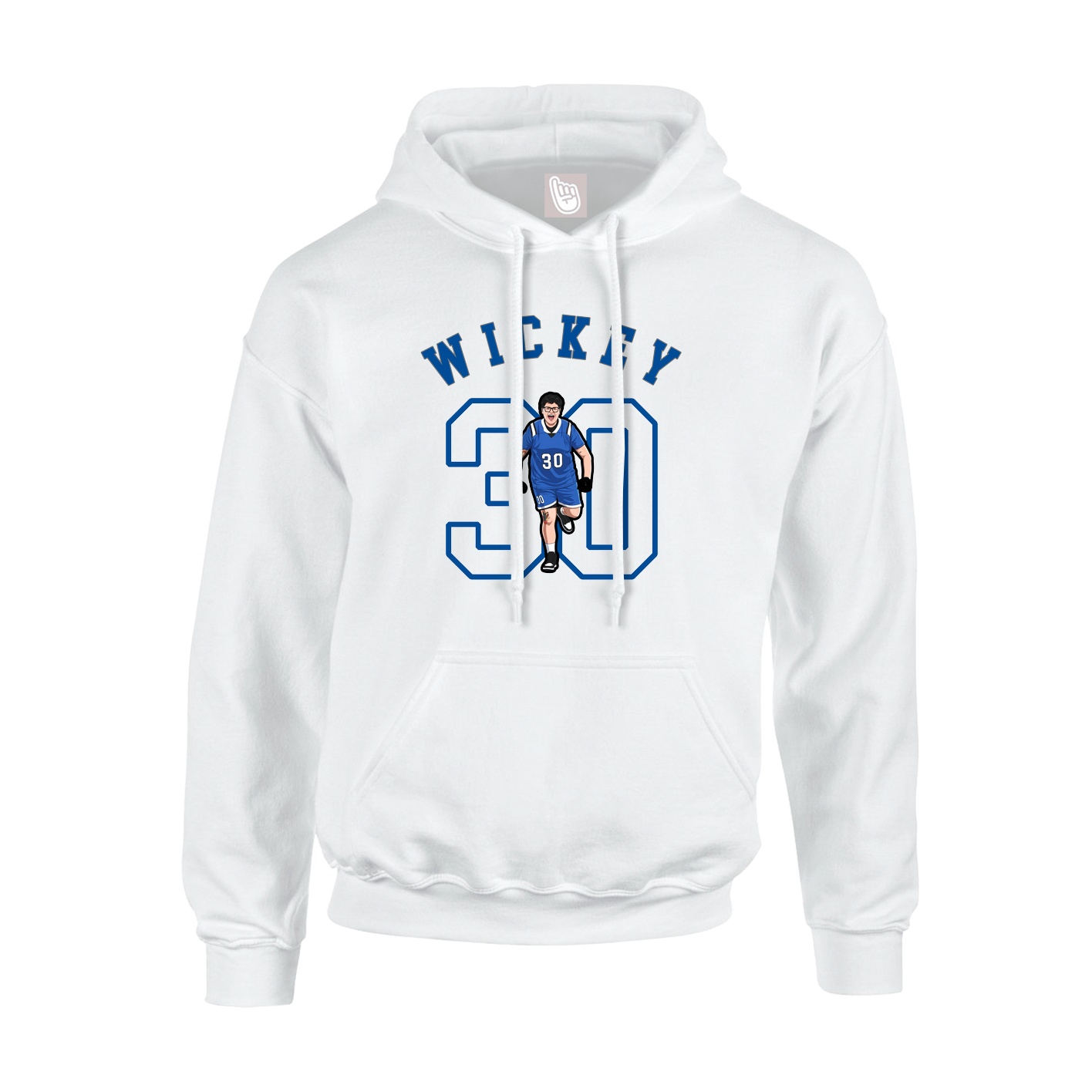 Youth Hoodie — Shirsey Arch in White
