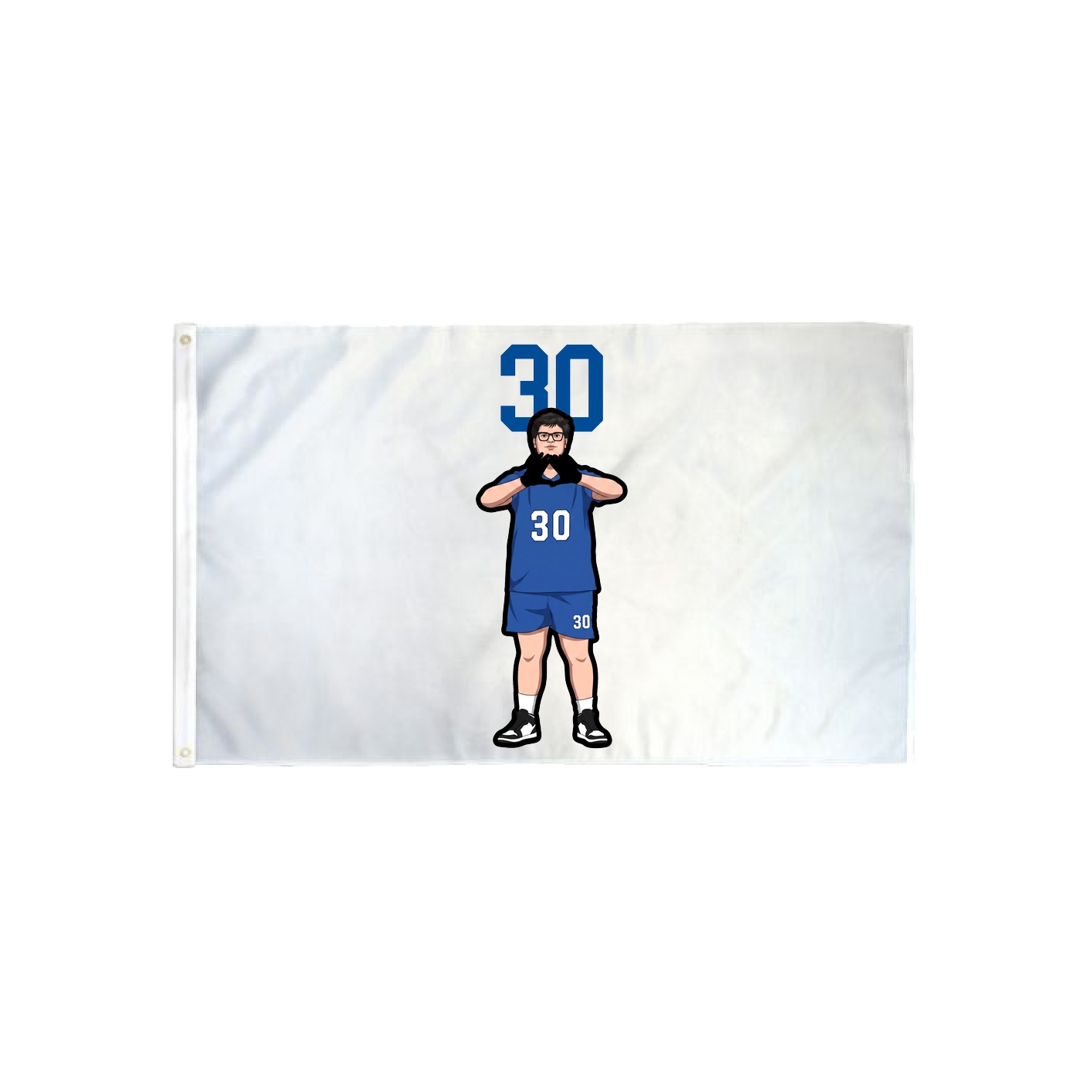 3x5 Flag — Number Top in Classic