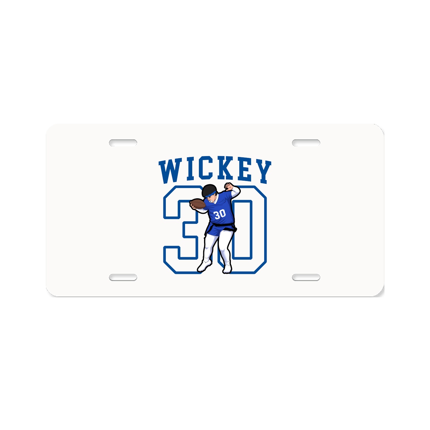 Aluminum License Plate