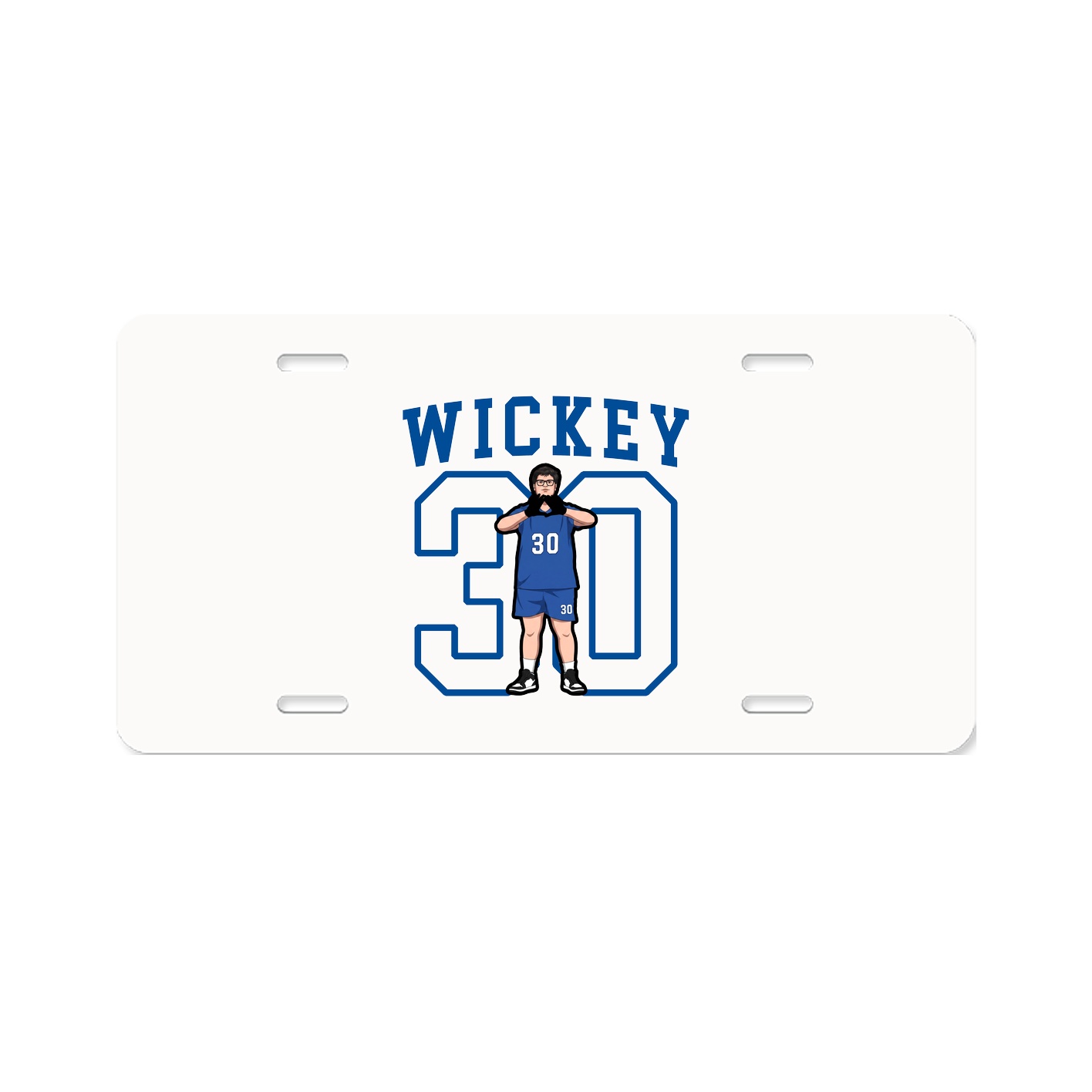 License Plate — Shirsey in Classic