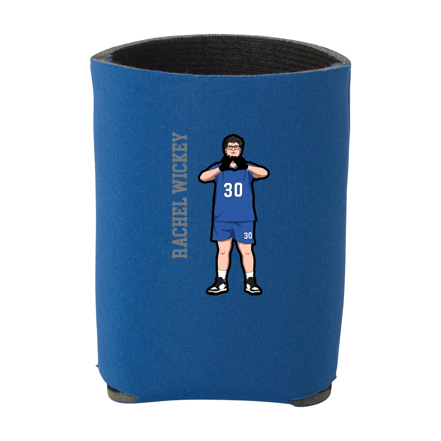 Can Holder — Name Vertical in Royal