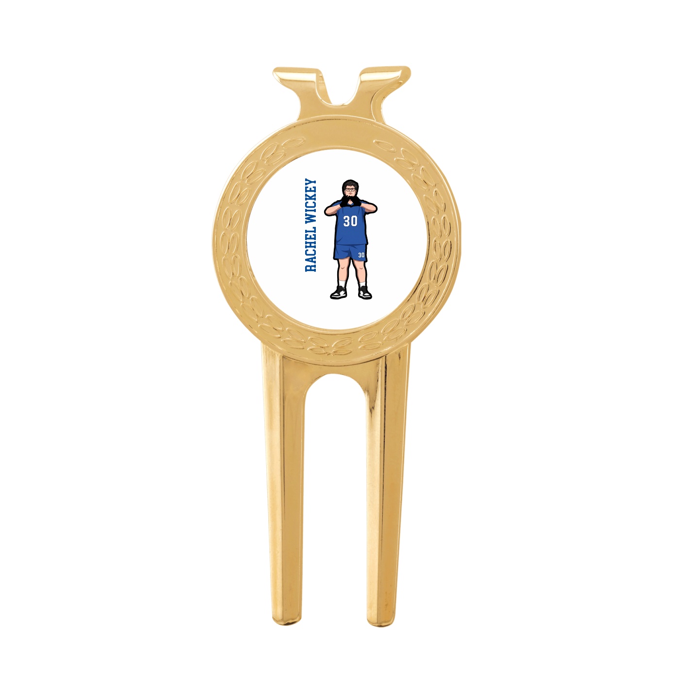 Divot Tool with Ball Marker — Name Vertical in Classic