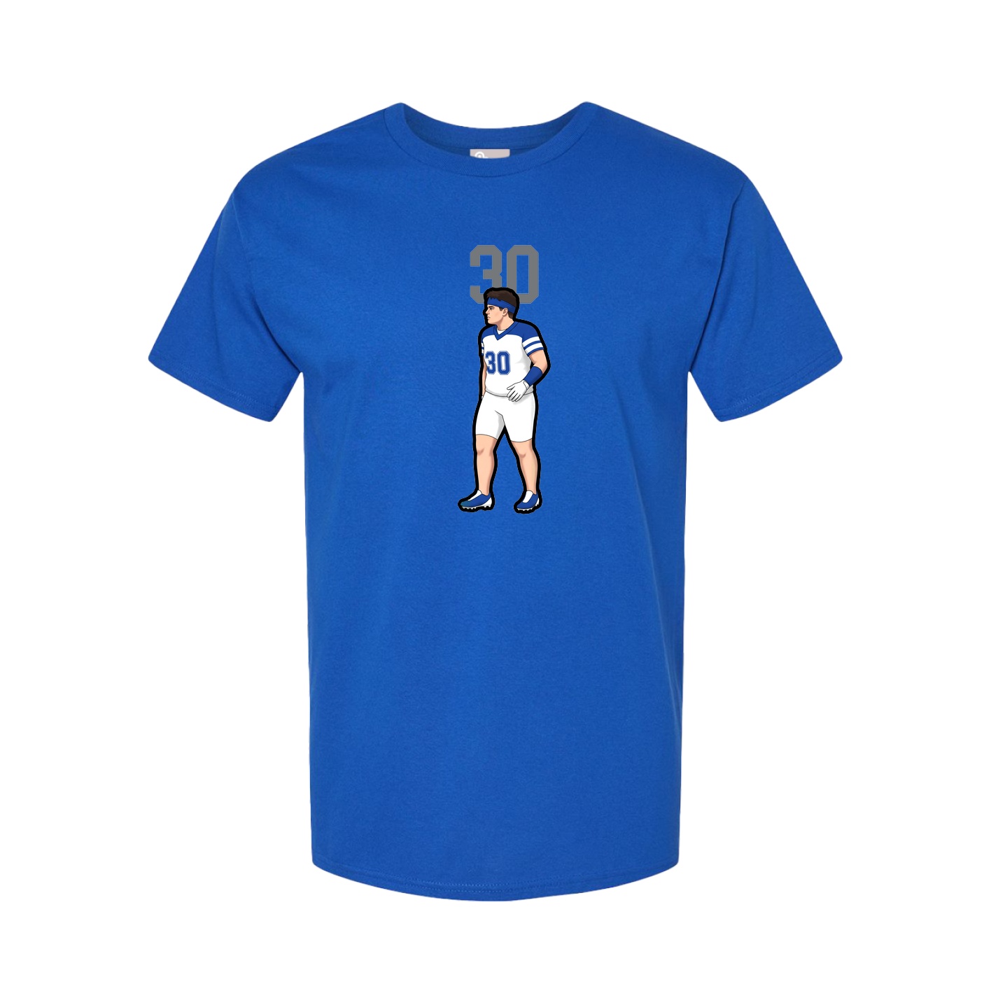 Tee — Number Top in Royal