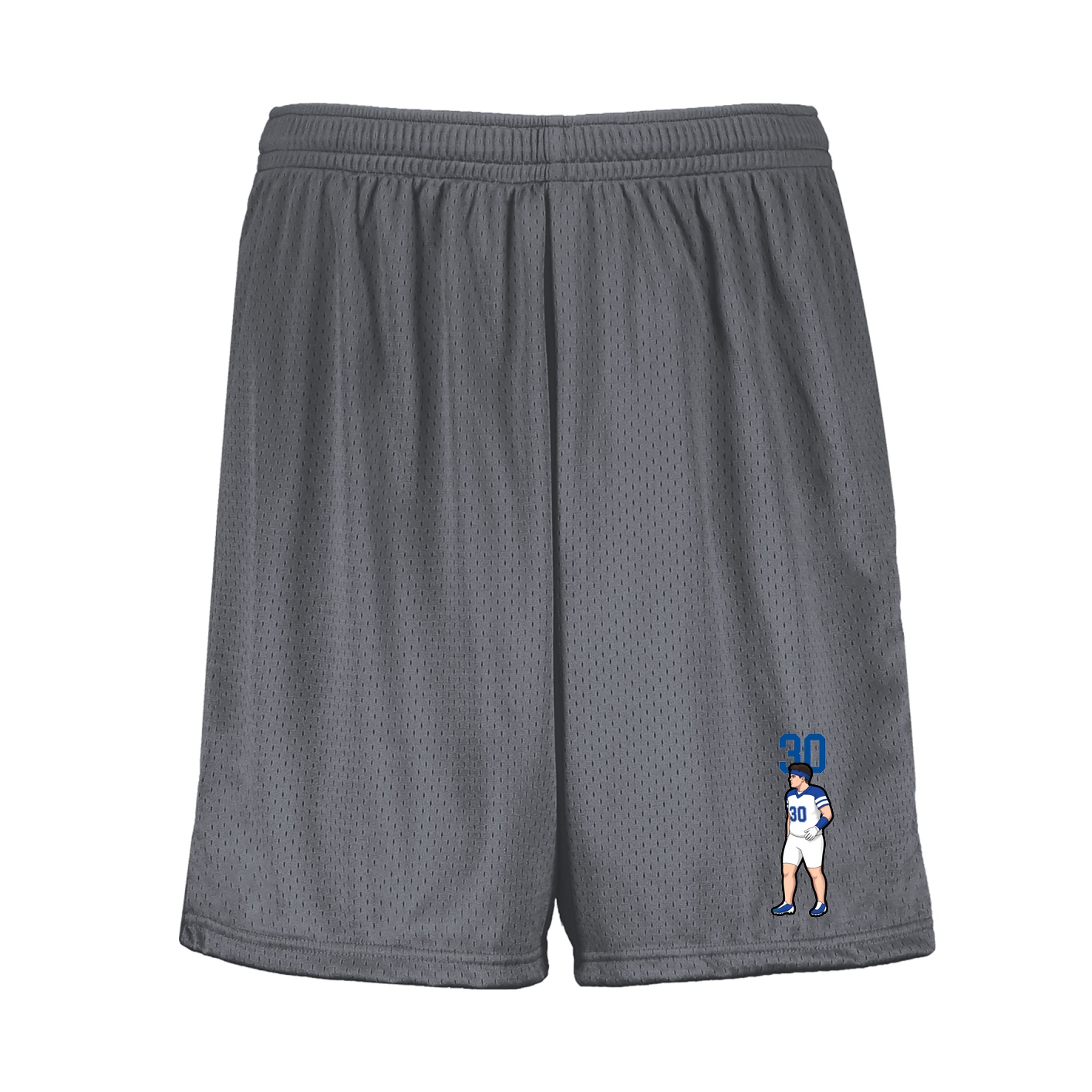 Shorts — Number Top in Grey