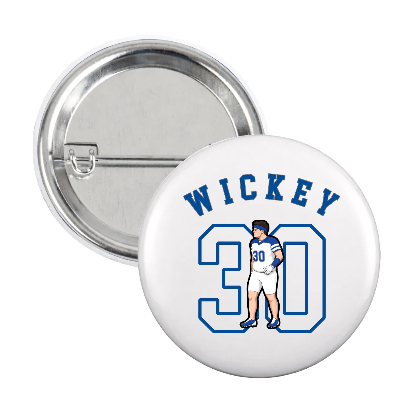 Game Day Button — Shirsey Arch in White